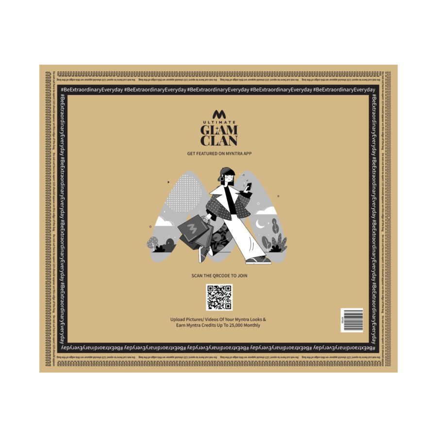 Myntra Paper Bag MPB8 - 23in x 20in (W x L)